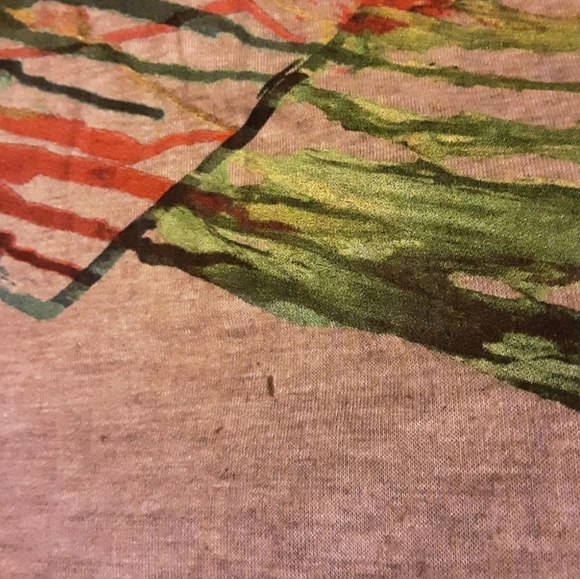 Recycled Karma Artsy Heart Raglan Kohls Jcpenney Woman's Large Juniors XL - Picture 4 of 9